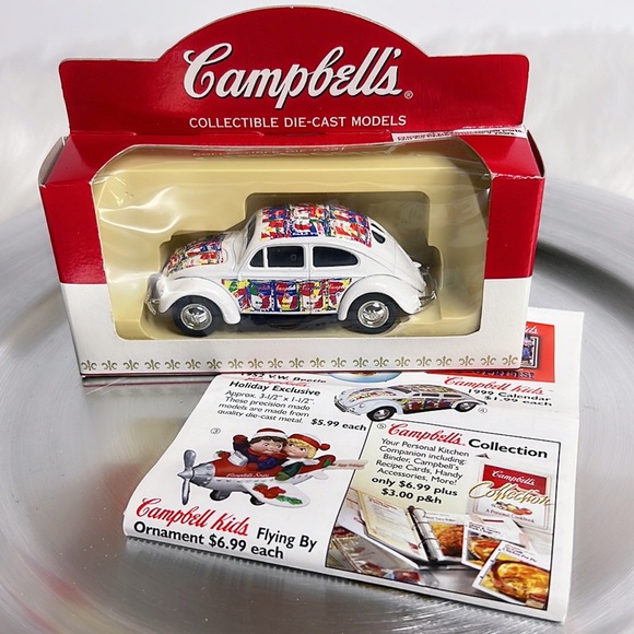 Campbells Toys Rare Vintage Promotional Campbell Soup Andy Warhol